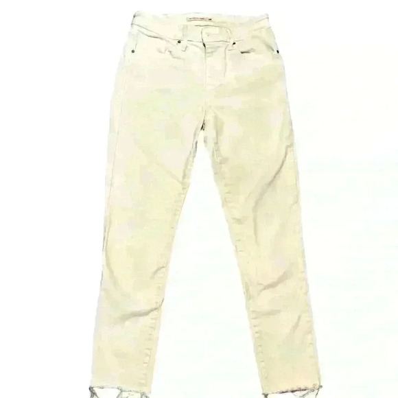 Levi's Denim - Levi's Jean, High-Rise Skinny White Sz 28.